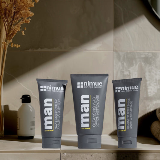 Nimue Man – Καθημερινή ρουτίνα περιποίησης για ανδρικό δέρμα