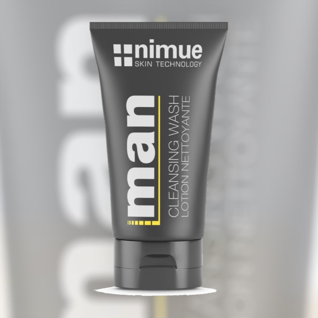 Nimue MAN Cleansing Gel Wash 150ml – Καθαριστικό Gel για Αντρικό Δέρμα με Λιπαρότητα ή Ερεθισμούς