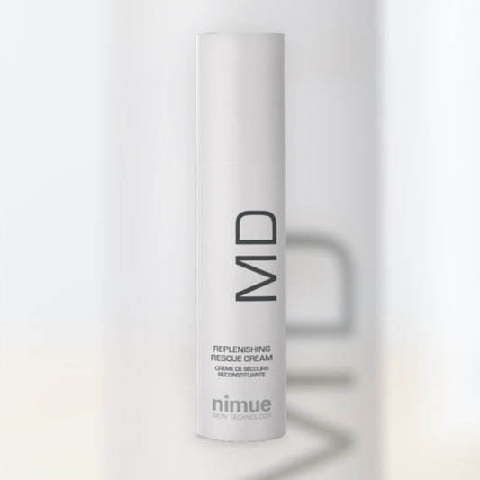 Nimue MD Replenishing Rescue Cream για ξηρό, ερεθισμένο ή ευαίσθητο δέρμα – Θρέψη, επανόρθωση και ενίσχυση του δερματικού φραγμού