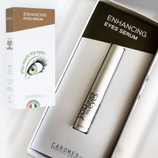 Caromed Italia You Want My Eyes – Serum βλεφαρίδων και ματιών με υαλουρονικό, πανθενόλη και βιοτίνη για ενίσχυση και ενυδάτωση.