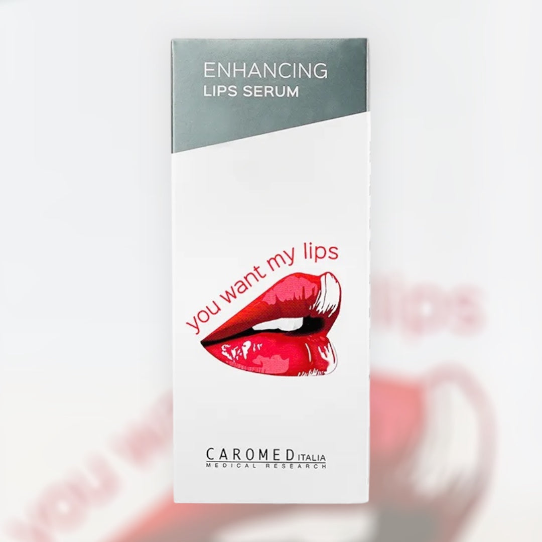 Caromed Italia You Want My Lips Natural – Serum gloss χειλιών για όγκο, ενυδάτωση και φυσική λάμψη.