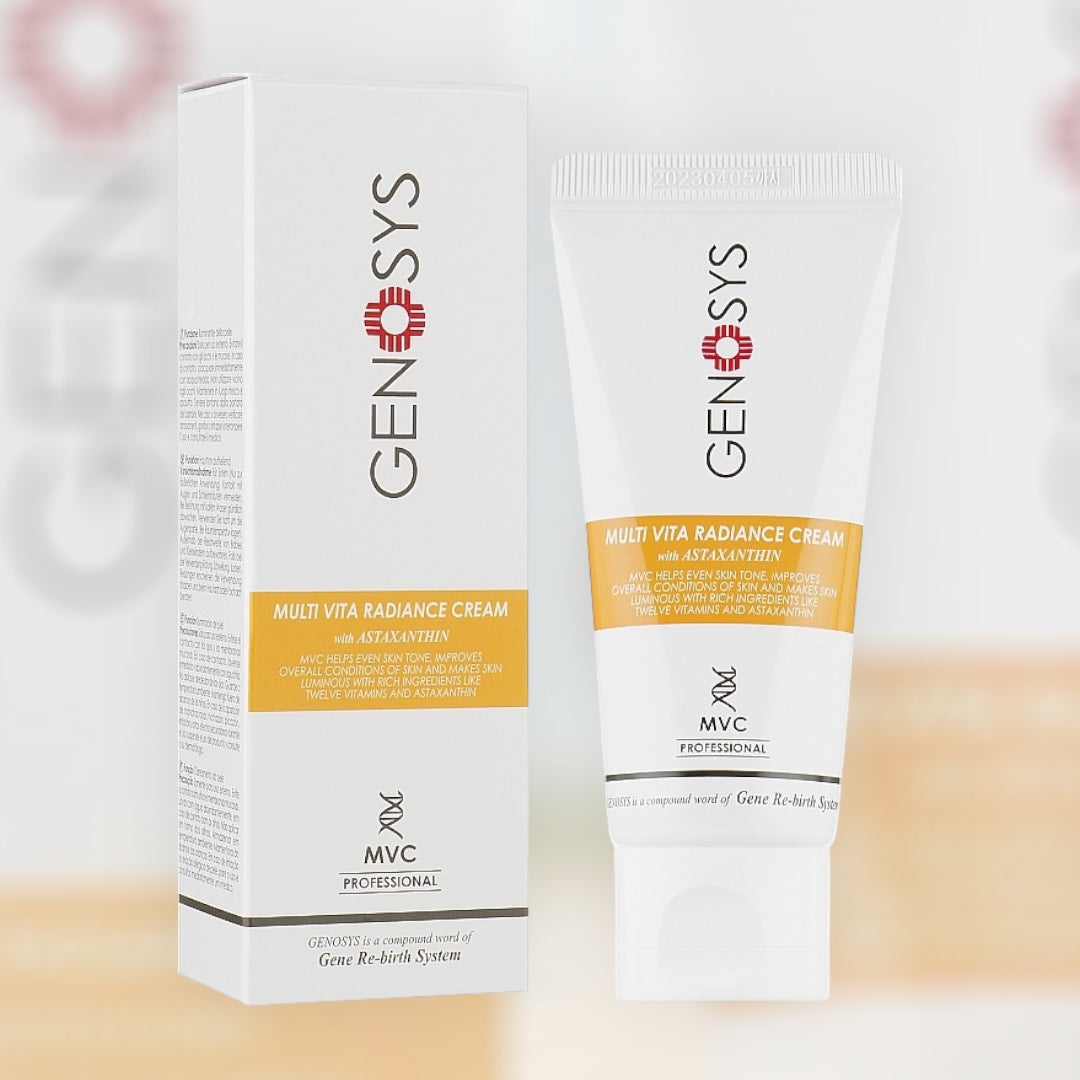 Genosys Multi Vita Radiance Cream – κρέμα με βιταμίνες για λάμψη, αντιοξειδωτική προστασία και υγιή όψη δέρματος – MEDITHEA