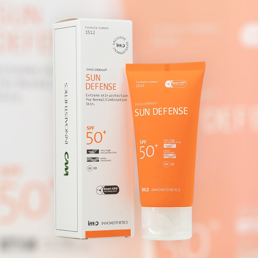 Innoaesthetics Sundefense UVP 50+ αντηλιακή κρέμα υψηλής προστασίας για όλους τους τύπους δέρματος