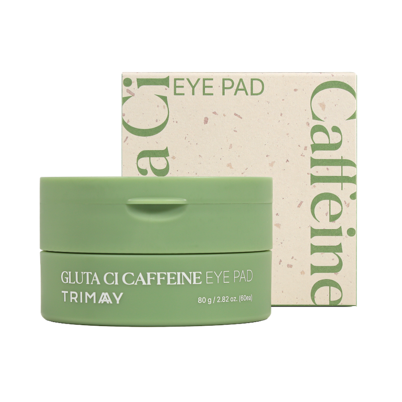 Επιθέματα ματιών TRIMAY Gluta Ci Caffeine Eye Pad για ενυδάτωση και φρέσκια όψη
