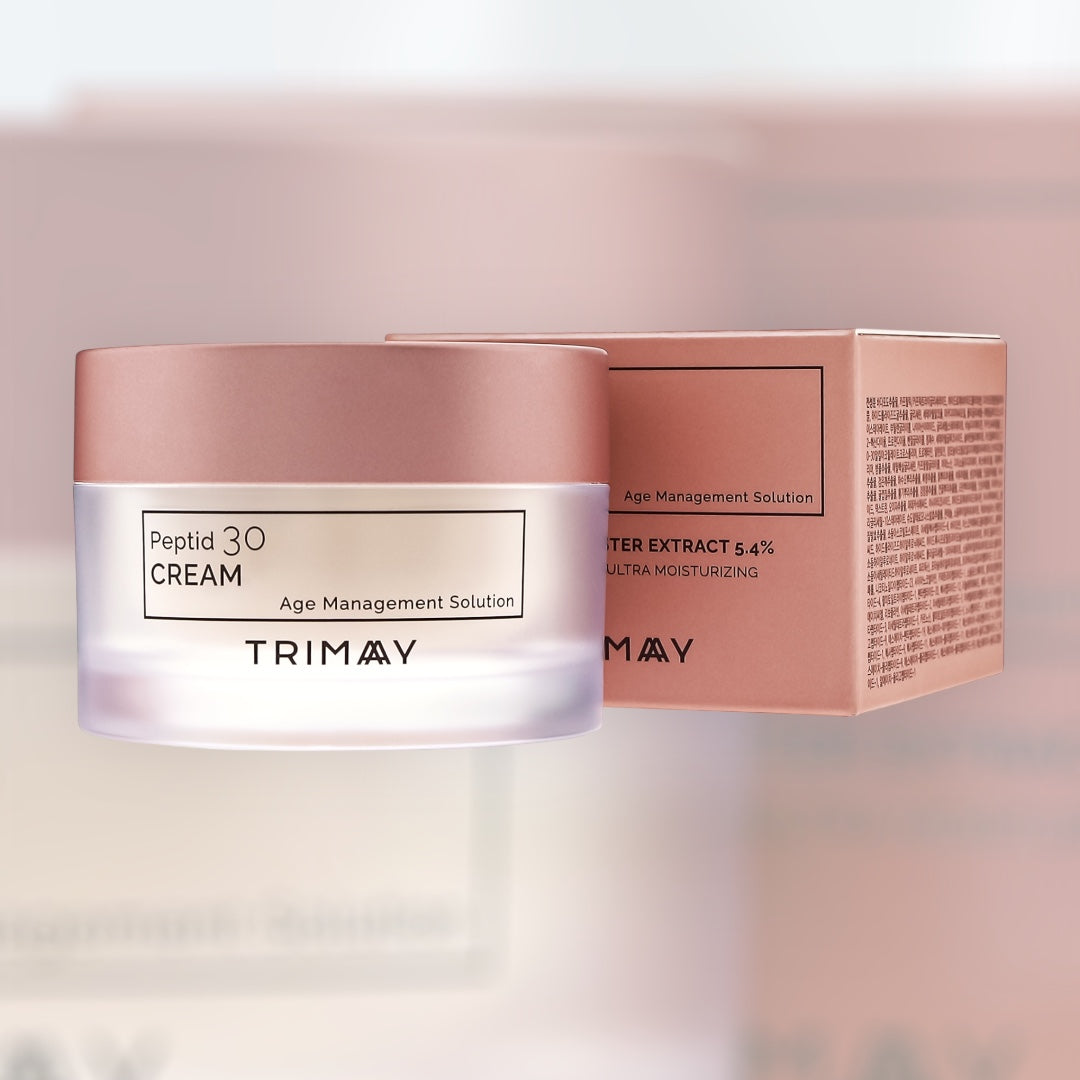 TRIMAY Peptid 30 Cream – κρέμα αντιγήρανσης με πεπτίδια και βούτυρο καριτέ για ενυδάτωση και σύσφιξη του δέρματος