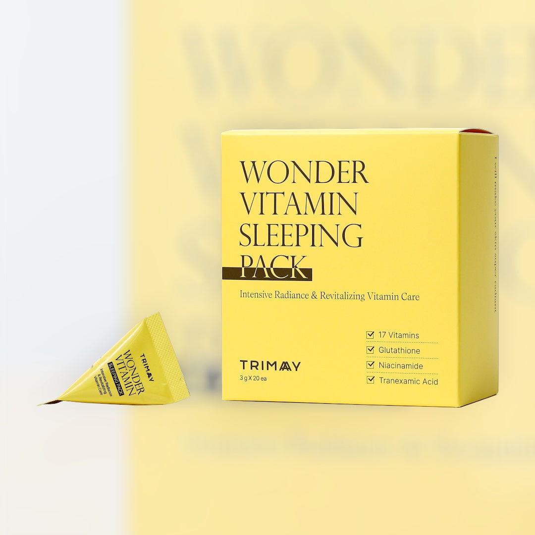 TRIMAY Wonder Vitamin Sleeping Pack – μάσκα νύχτας με βιταμίνες και νιασιναμίδη για φωτεινή, υγιή επιδερμίδα